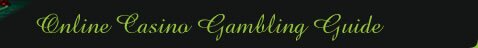 Online Casino Gambling Guide Online Casino Gambling Guide